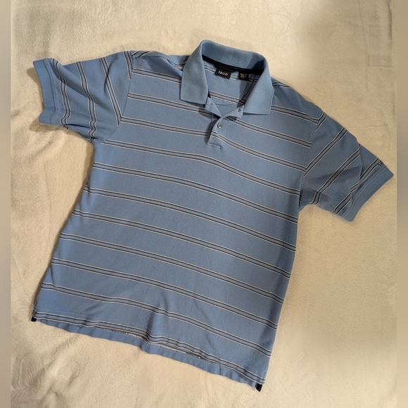 Izod Other - Izod Light Blue Polo with White Stripes